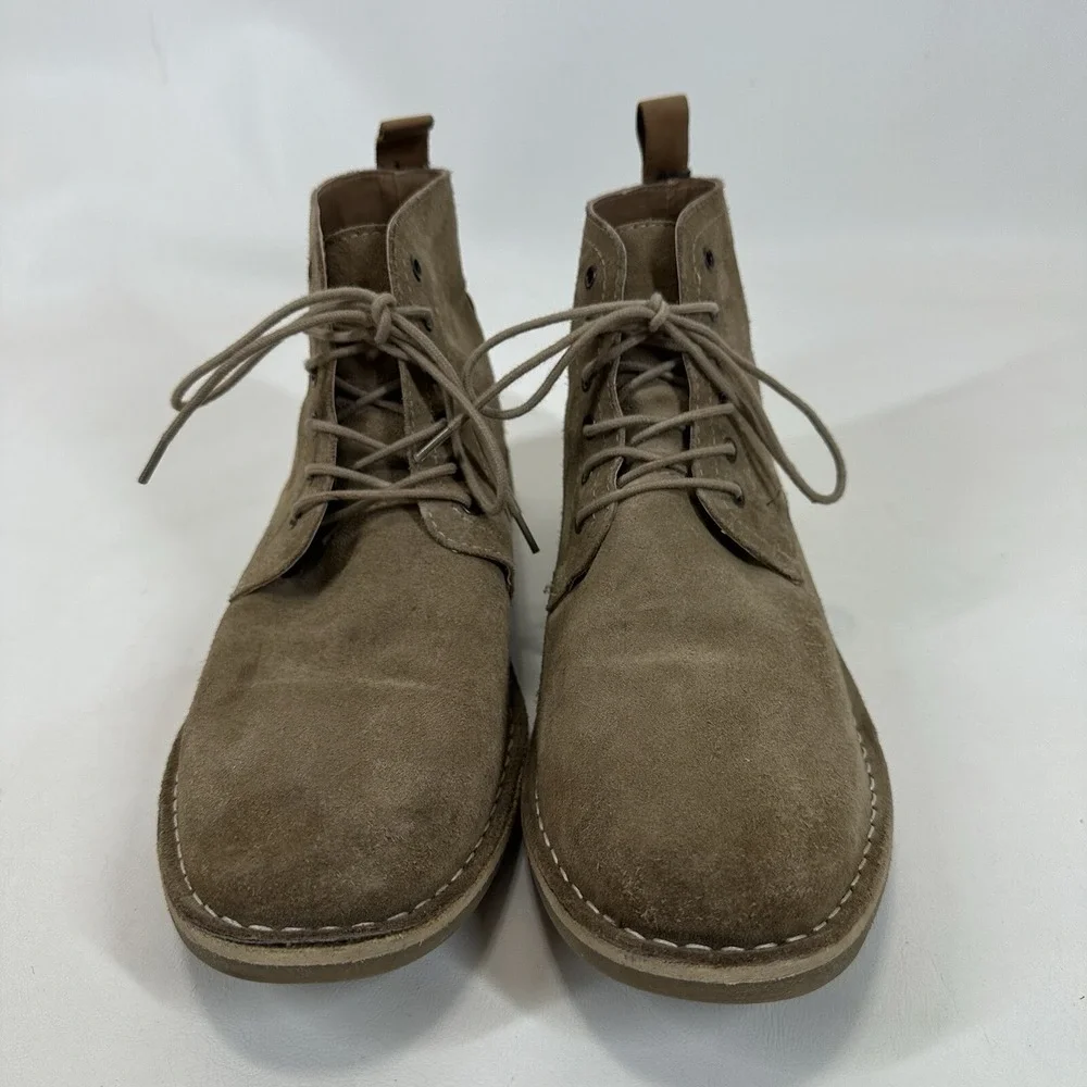 Asos Ankle Boots Size‎ 9.5 Chukka Brown Suede Gum Sole